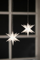 LED-stjerne Ø12 cm - 2 stk.